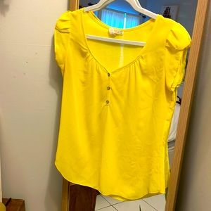 Yellow blouse
